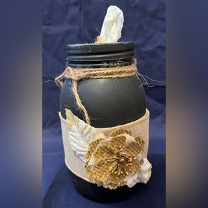 Handmade tissue jar